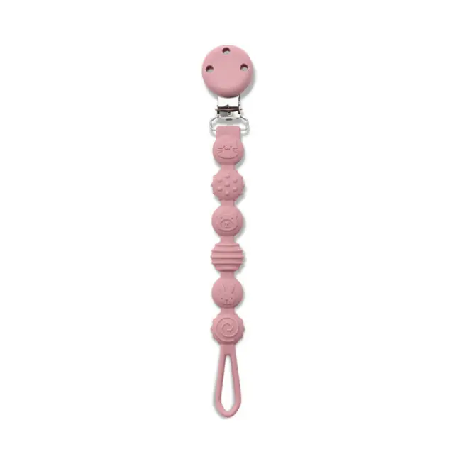 Lorelli Κορδέλα Πιπίλας Σιλικόνης Natural Pink 10220800002