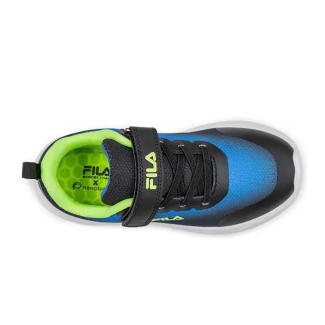 Fila Kids Abel 4 Nanobionic Velcro Μπλε - Μαύρο 3AF61005-026 (Fila) 3