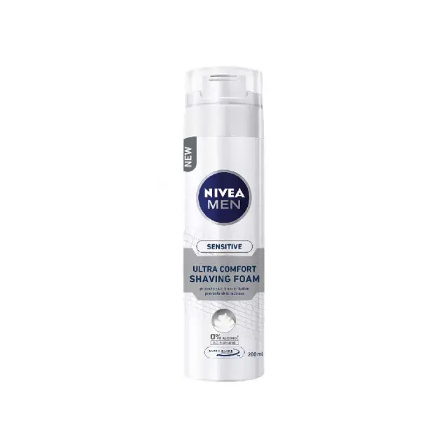 Nivea Men Αφρός Ξυρίσματος Sensitive Ultra Comfort 200ml