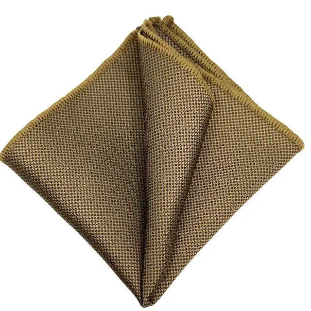 Καφέ Πούρο Μαντήλι Ύφασμα Oxford 25*25
