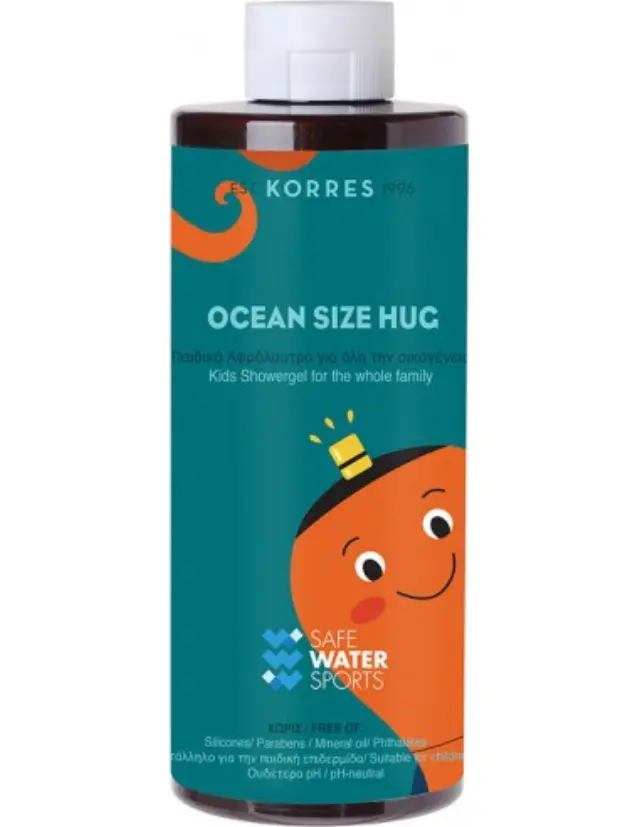 ΚΟΡΡΕΣ Family Ocean Size Hug - Παιδικό Αφρόλουτρο 400ml