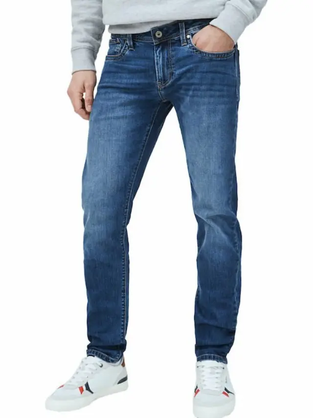 PEPE JEANS-ΤΖΙΝ ΑΝΔΡΙΚΟ ΠΑΝΤΕΛΟΝΙ DENIM