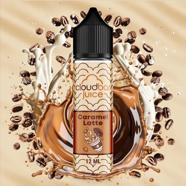 CloudBar Juice Caramel Latte12ml/60ml 60ml