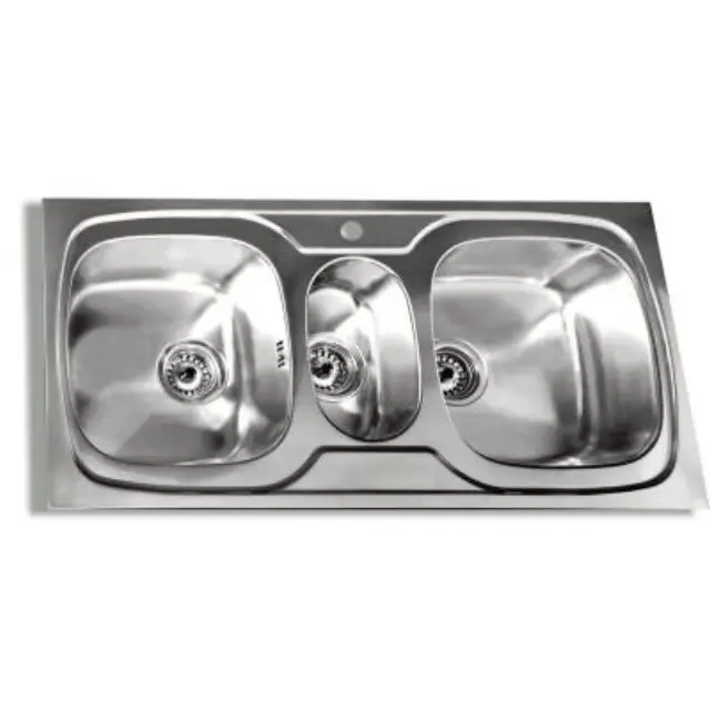 20-1301 FOX - ΝΕΡΟΧΥΤΗΣ ST/ST 100x48x18 - 2 1/2 ΓΟΥΡΝΕΣ - SATINE_ GLORIA