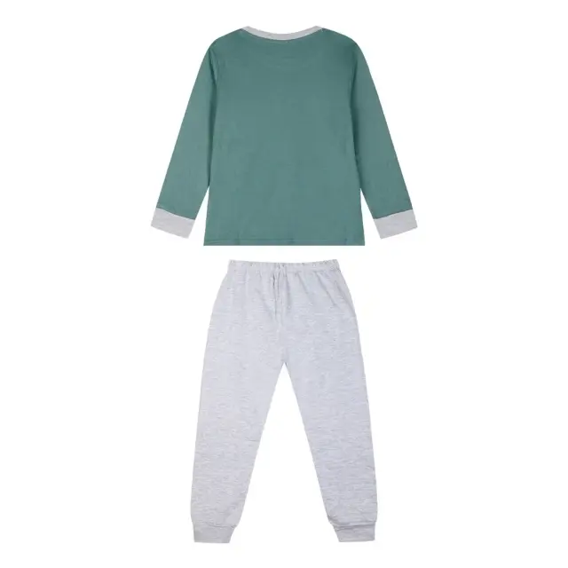 Baby 6 μηνών έως 4 ετών Πυζάμα με τύπωμα glow in the dark μελανζέ 3