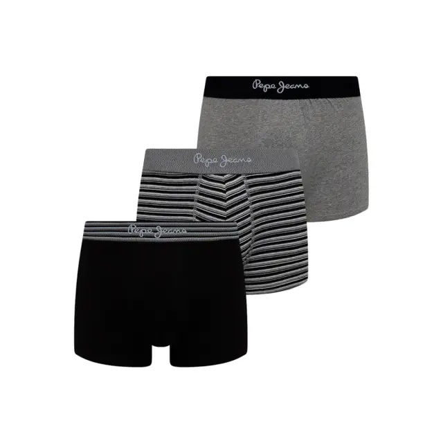 Pepe Jeans Ανδρικό Boxer Rankin Trunk - Τριπλό Πακέτο, Χρώμα Multi - S