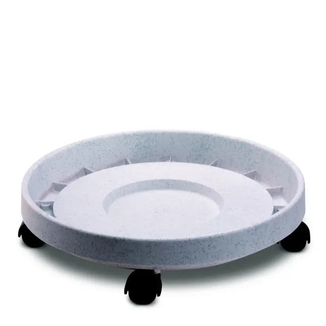Πιάτο Με Ρόδες Γρανίτης 30cm