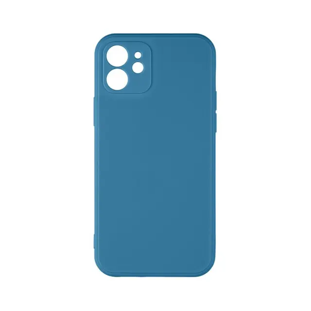 OBAL:ME Matte TPU Case for Apple iPhone 12 Dark Blue 2