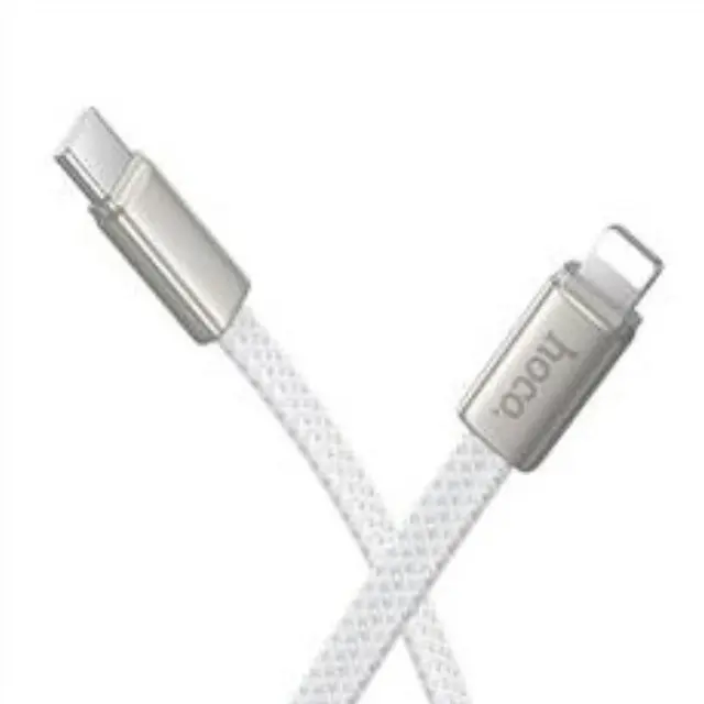Καλώδιο φόρτισης USB C to Lightning Hoco PD 30W 1 m X125 black 2