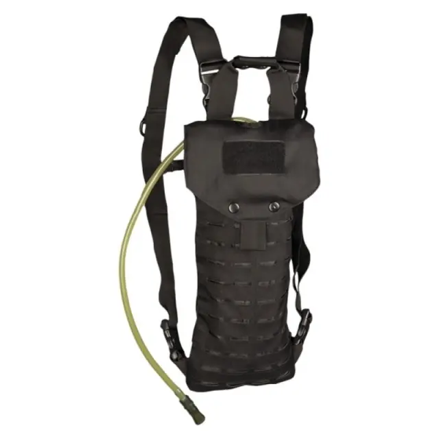 Mil-Tec Hydration Pack Laser Cut 2.5L Black-Υδροδοχείο Πλάτης 2.5 Λίτρων - 01-Black-Μαύρο