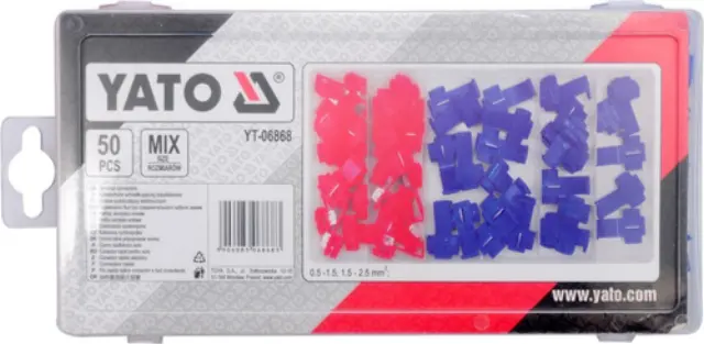 Yato Σετ κλέμες 50τμχ (YT-06868)