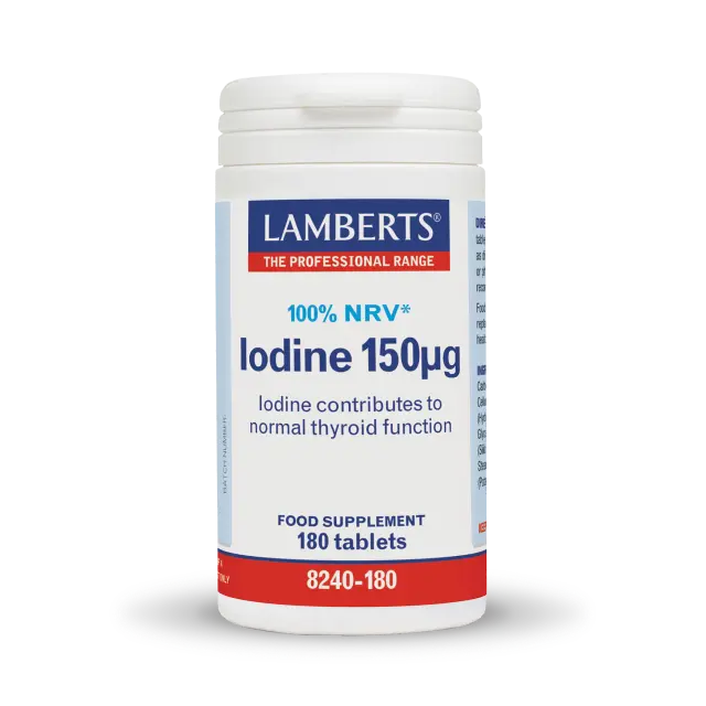 Lamberts Iodine 150μg 180 ταμπλέτες