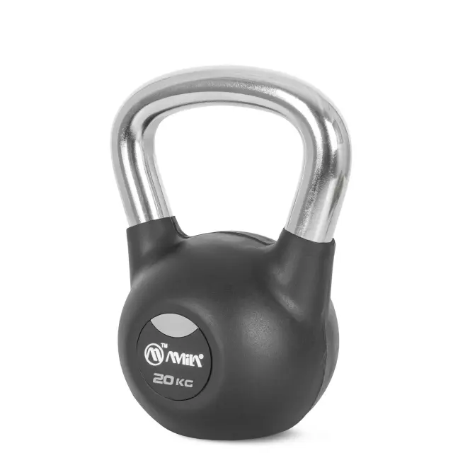 AMILA Kettlebell Rubber Cover Cr Handle 20Kg (44499)