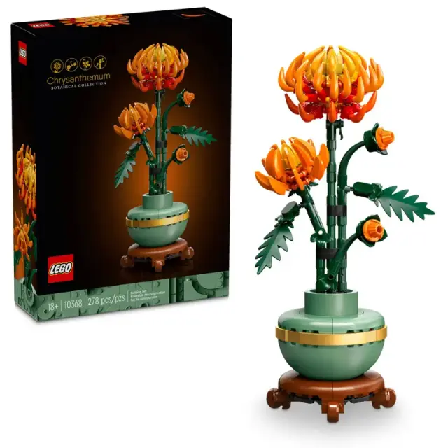 LEGO® Botanical Collection Chrysanthemum Set για 18+ Ετών 278τμχ - 10368 2