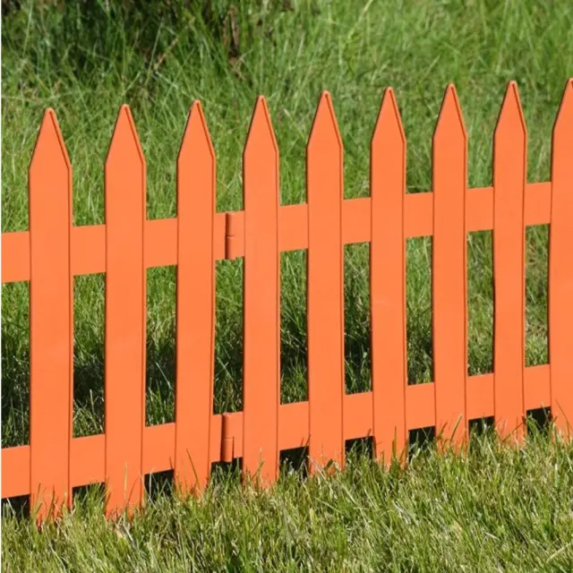 Prosperplast IPLSU2-R624 Φράχτης κήπου πλαστικός Garden Classic 3,60m x 52Υcm (6τμχ) Τερακότα / 103770 3