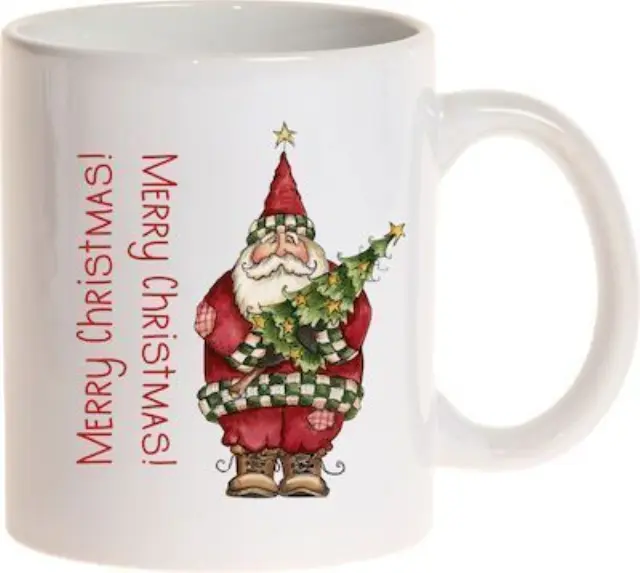 κούπα κεραμική χριστουγεννιάτικη merry christmas (κωδ. 3623)