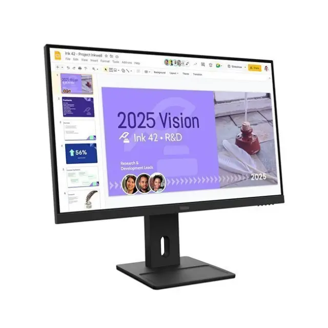 Lenovo Monitor 27" ThinkVision E27Q-40 IPS QHD Black (64BDGAT4EU) 3