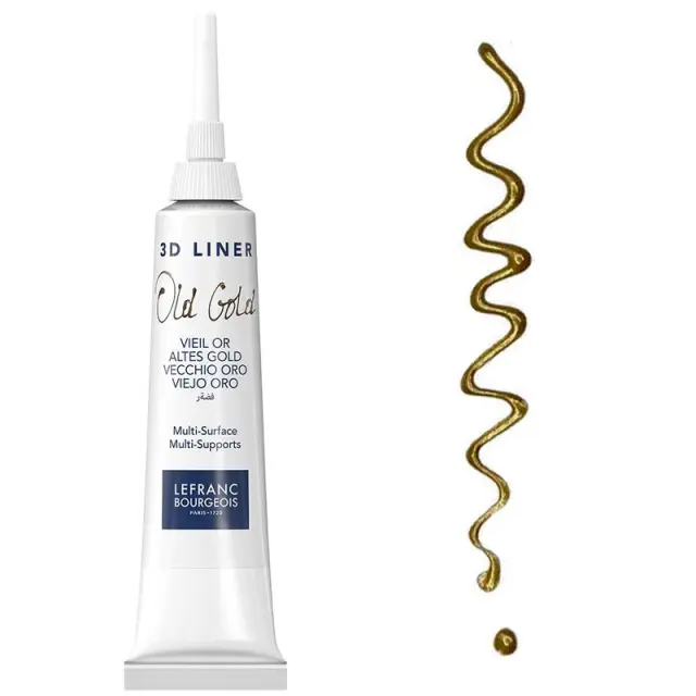 Lefranc & Bourgeois 3D Περίγραμμα, Old Gold - 20ml