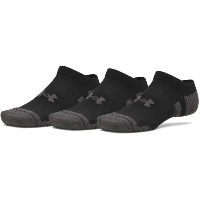 Under Armour Performance Tech No Show Socks 3-PK 6015136-008 - 36.5-42