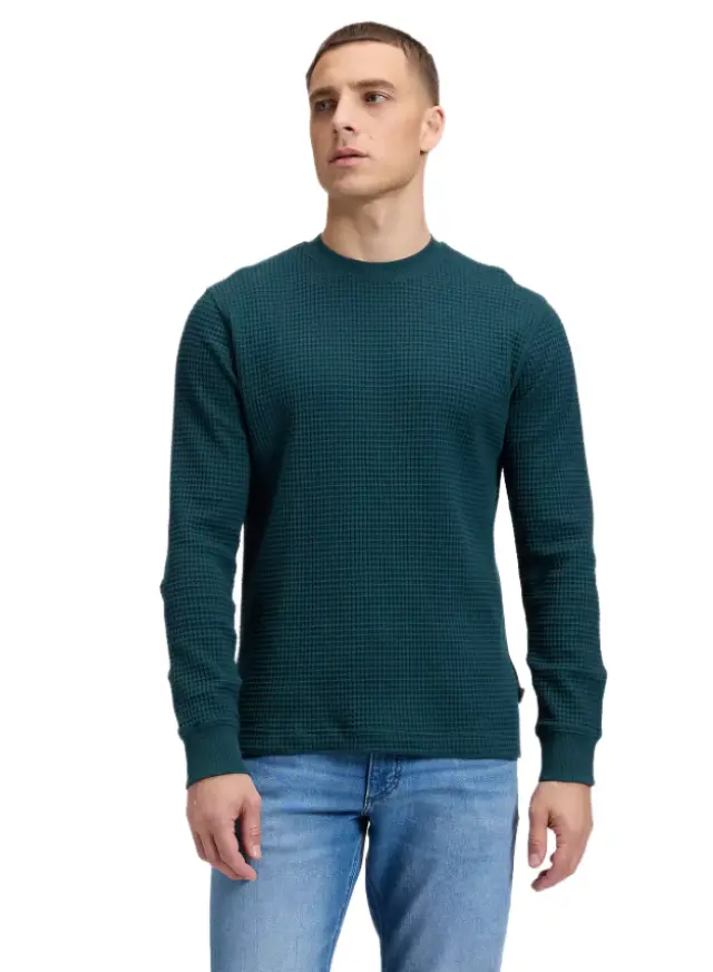 Lee Ls Waffle Tee ανδρική μπλούζα μακρυμάνικη 112386343-1
