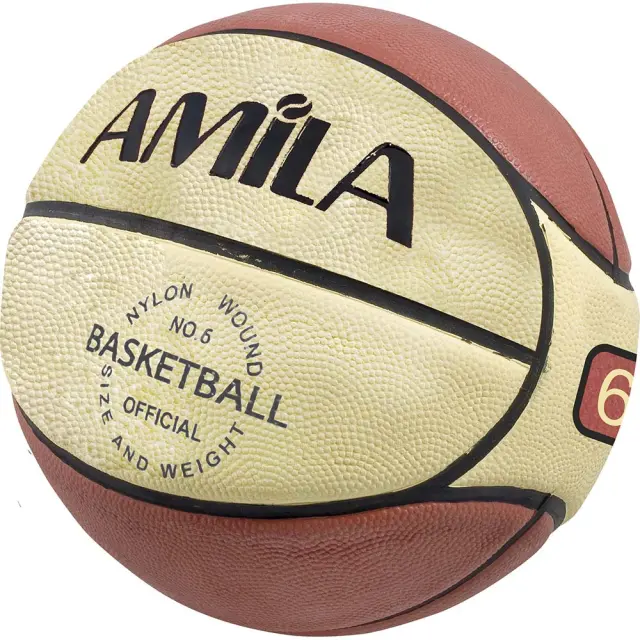 Μπάλα Basket AMILA RB No. 6 (41489) - 6