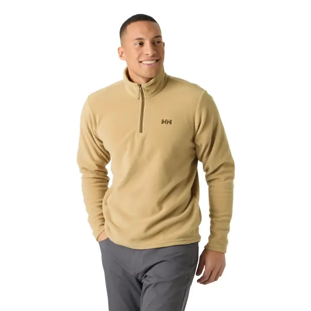 Helly Hansen Men's Daybreaker Half-Zip Fleece Συνθετική Μπλούζα Elmwood - X Large 2