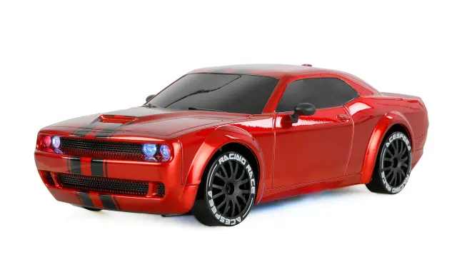 AMEWI Drift Muscle Car Τηλεκατευθυνόμενο Αυτοκίνητο Drift 4x4 με Γυροσκόπιο & LED 1:20 Κόκκινο 21114