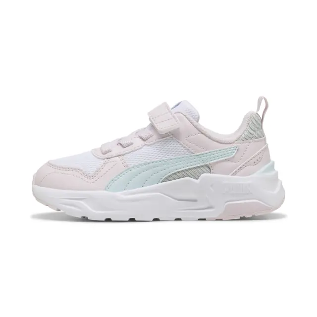 Puma Girl's Pounce Lite 2 AC+ (PS) Άσπρο - Ροζ 403704-16 (Puma)
