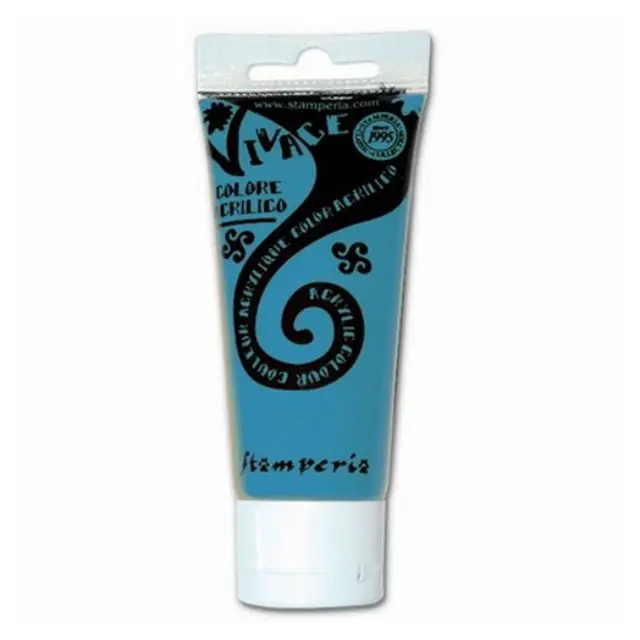 Χρώμα Vivace Stamperia 60ml, Cerulean blue