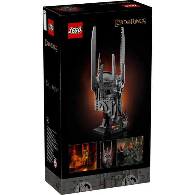 LEGO Icons The Lord of the Rings: Sauron's Helmet για 18+ Ετών 538τμχ
