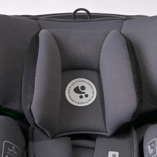 Lorelli Κάθισμα Αυτοκινήτου Isofix I-Size 40-150cm Aviator Black Jasper 10071832401 3