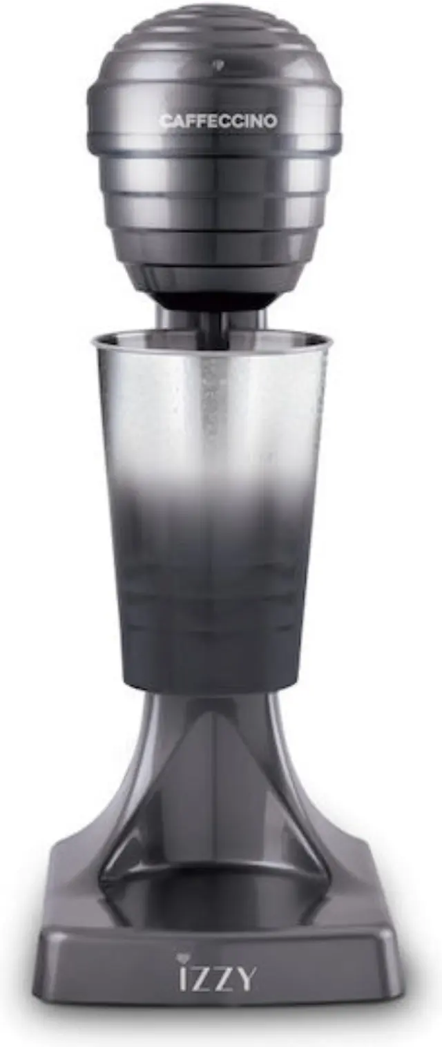 Izzy Caffeccino Φραπεδιέρα Επιτραπέζια 120W με 2 Ταχύτητες Γκρι 2