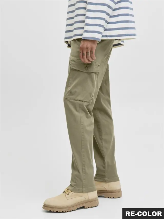 Παντελόνι tapered fit, JPSTACE ARTHUR Dobby Cargo, Jack & Jones - 28 2