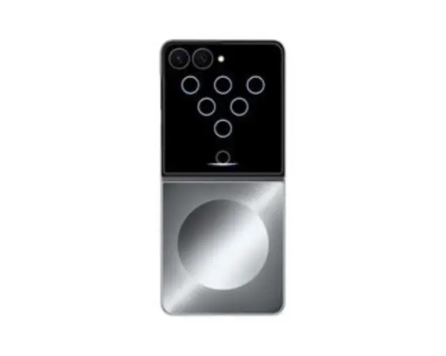 EF-FF776CJE Samsung FlipSuit Cover for Galaxy Z Flip 8 Silver