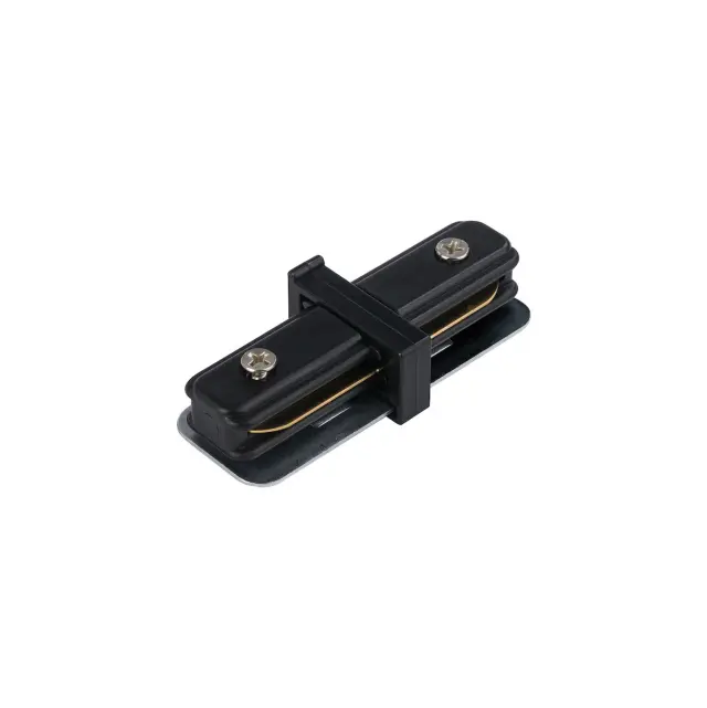 PROFILE STRAIGHT CONNECTOR BLACK