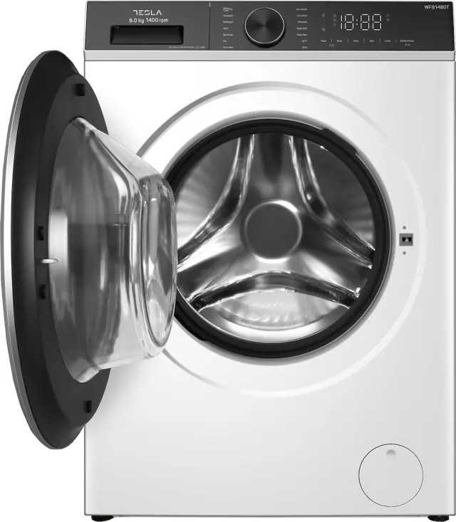 Tesla Πλυντήριο Ρούχων 8kg με Τεχνολογία Ατμού 1400 Στροφών WF81480T 2