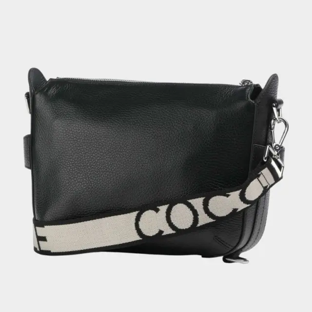 Coccinelle - Γυναικεία τσάντα Ώμου Gretel Ribbon E1U6C150101-001 Μαύρο 2