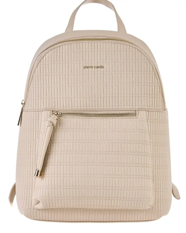Γυναικείο Σακίδιο Πλάτης Pierre Cardin, μπεζ, 25185 ns175