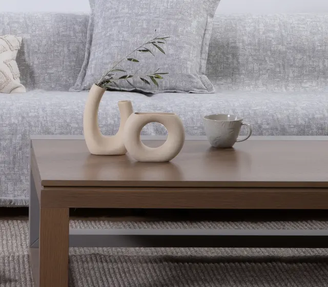 Nef-Nef Homeware Βαζάκι Κεραμικό Διακοσμητικό Limbo 15x6,5x20,5 Ecru 3