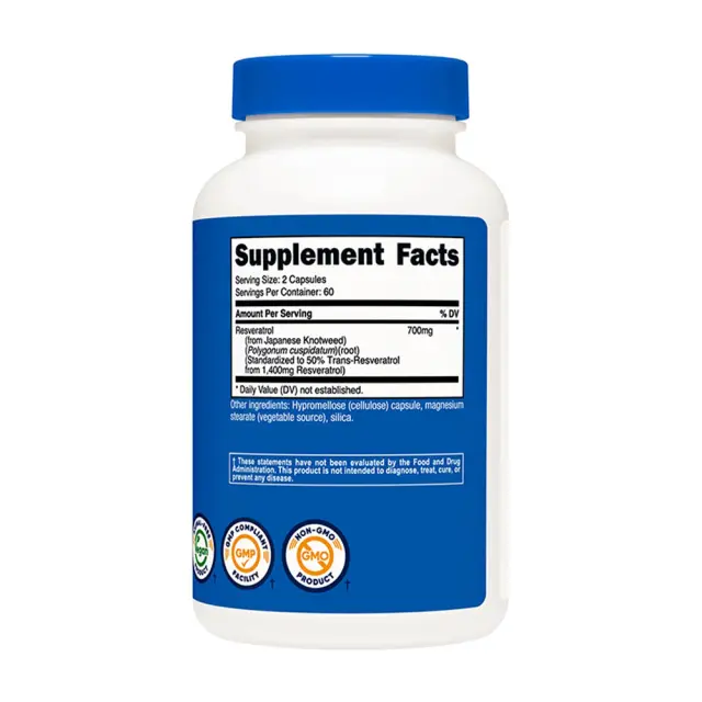 Nutricost Resveratrol Capsules 2