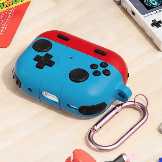 Retro Console Θήκη για Airpods Pro 3-Red/Blue OEM 2