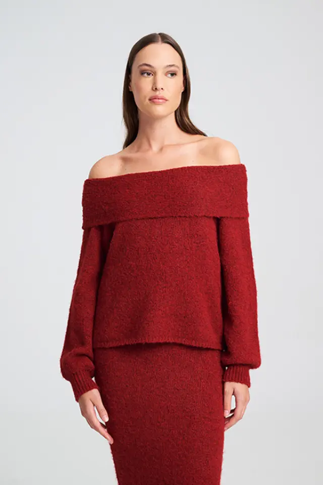 Πλεκτό Off-Shoulder APEROL SWEATER - S 2