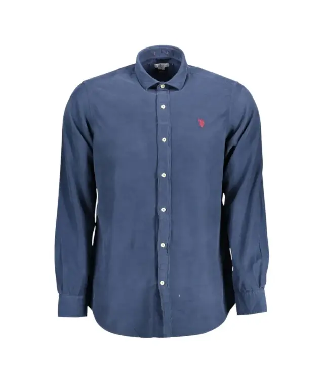 U.S. Polo Assn. - Ανδρικό Πουκάμισο Μακρυμάνικο 64467-53348-479 Μπλε - 2XL 3