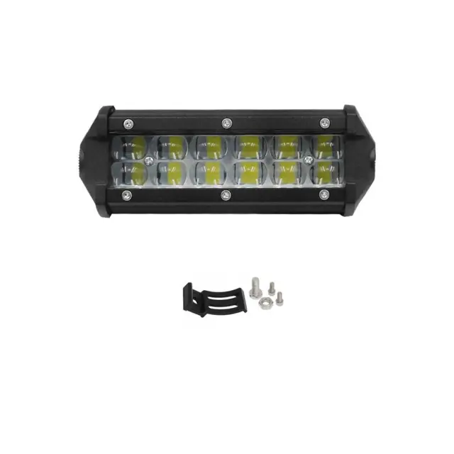 LED Αδιάβροχο Προβολάκι – Μπάρα Αλουμινίου 12V-24V 10cm 36W 12 CREE T6 IP68 3600LM 6000K OYQP-0008