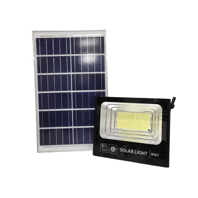 LYLU Ηλιακός προβολέας με τηλεχειριστήριο LED 400W LY67200 - Solar light Z694604