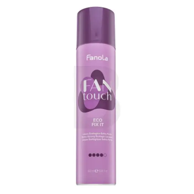 Fanola Fan Touch Eco Fix It Extra Strong Ecologic Lacquer hair spray for extra strong fixation 320 ml