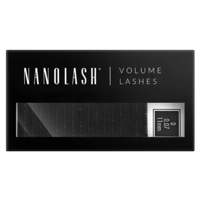 Nanolash Volume Lashes 0.07 D false eyelashes 11 mm