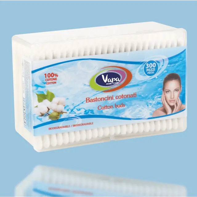 Vapa Cotton Μπατονέτα 300τεμ.
