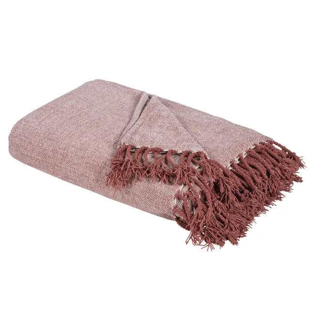 Ριχτάρι Διθέσιο 180x250 Das Home 0274 Dark Rose 100% Chenille 2