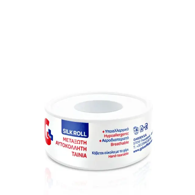 Gplus Μεταξωτή Αυτοκόλλητη Ταινία 5mx1.25cm